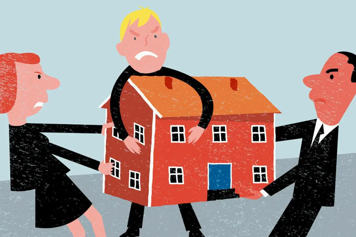 tironeos entre herederos por una casa